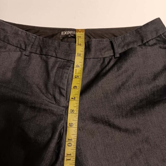 Express Editor Women's High-Rise Pants, Black - Picture 4 of 6